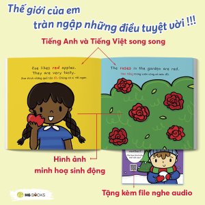 Trình bày song ngữ bé học Tiếng Anh dễ dàng 