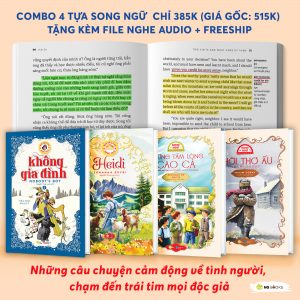 4 tựa song ngữ Việt - Anh chạm đến trái tim mọi độc giả